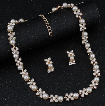 Shining Diva Women's Latest Stylish Necklace